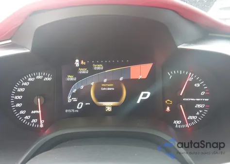 2016 Chevrolet Corvette Stingray Z51 z USA, uszkodzony, nr VIN 1G1YM2D73G5113098